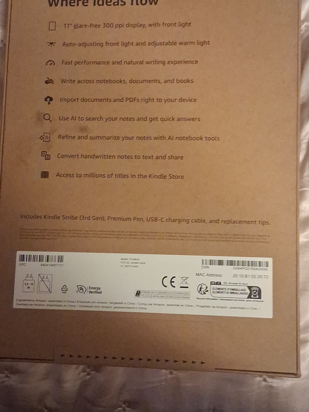 Kindle Scribe - Picture 2 of 4